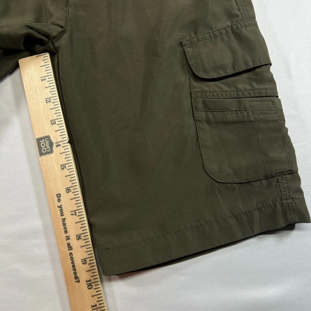 Tony Hawk Boys Olive Green Cargo Shorts Size 8 HK042820-05 Skater Utility